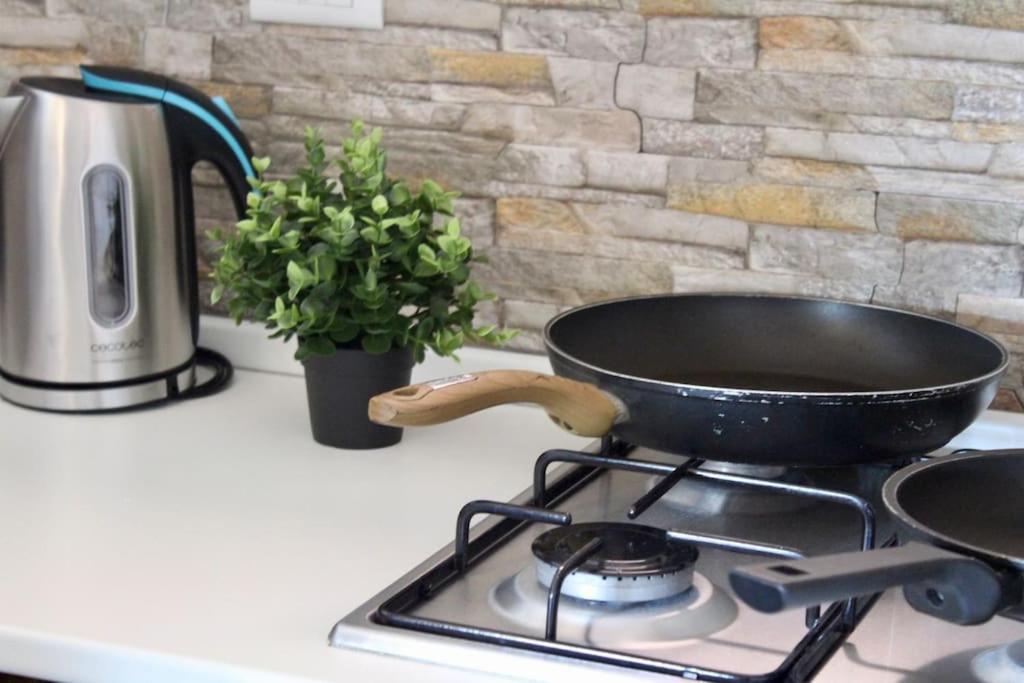 フィウミチーノThe Garden House Fco, Self Check In And Free Private Parkingアパートメント エクステリア 写真